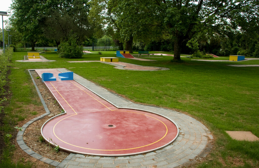 Neugestaltung Minigolfanlage